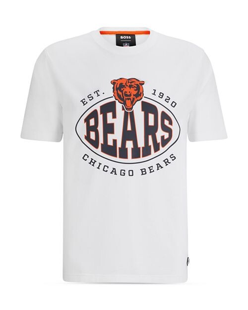 

Футболка BOSS NFL Chicago Bears с рисунком из хлопковой смеси BOSS, цвет White