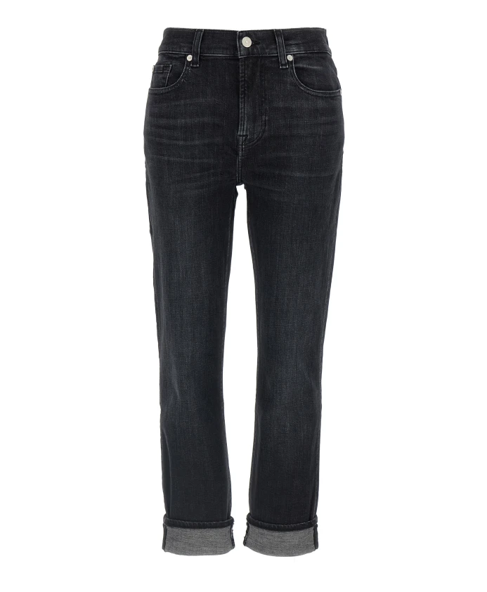 

Свободные узкие джинсы 7 For All Mankind, черный