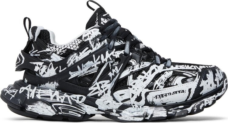 

Кроссовки Balenciaga Track Sneaker 'Graffiti - Black White', черный, Серый, Кроссовки Balenciaga Track Sneaker 'Graffiti - Black White', черный