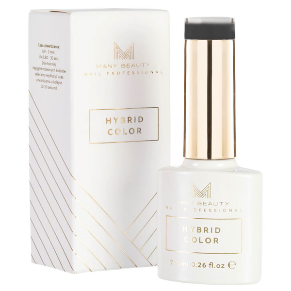 

Гибридный лак 704 темнота, 7,5 мл Many Beauty Nail professional hybrid color uv, цвет 704 - darkness