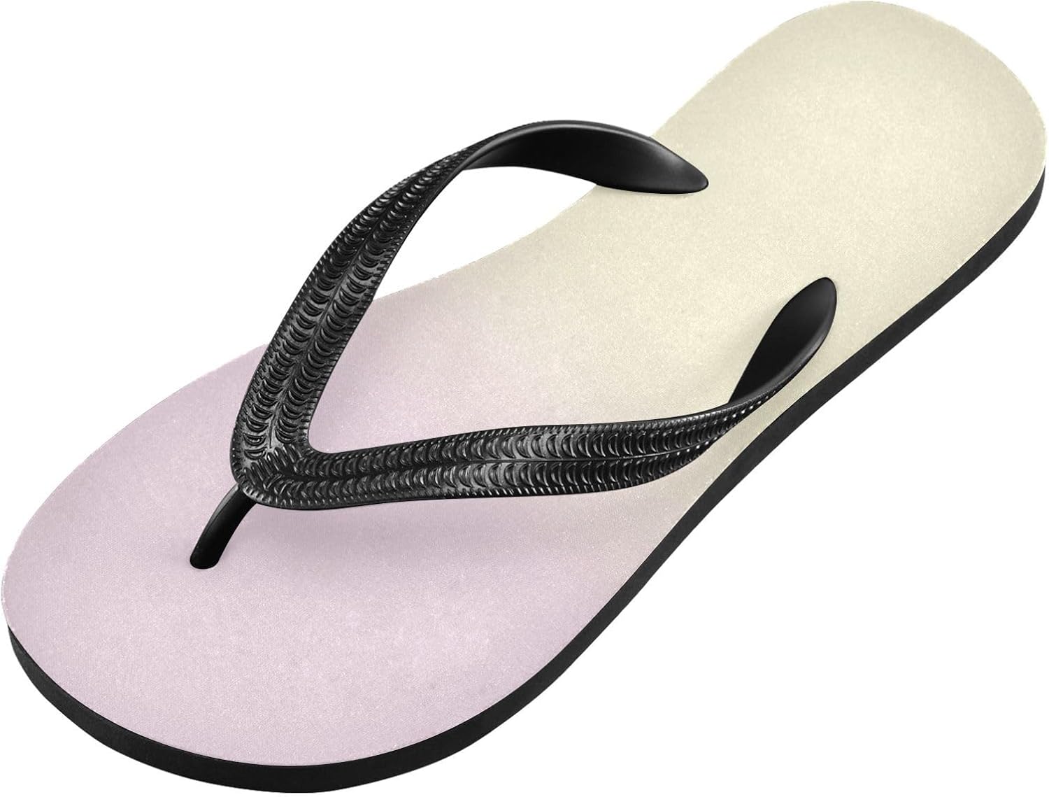 

Шлепанцы оранжево-синего градиента для пляжа, душа, резинескользящие летние тапочки для женщин и мужчин Sinestour