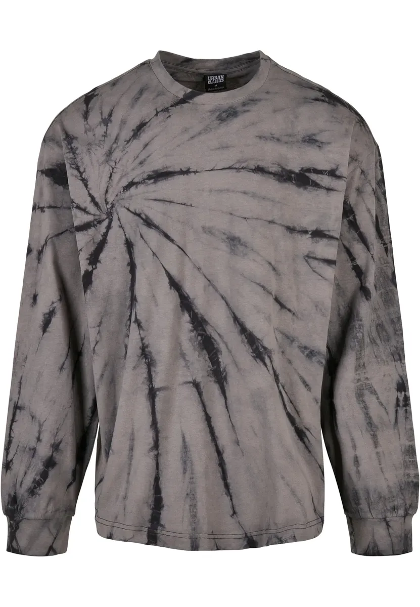 

URBAN CLASSICS с длинным рукавом " Urban Classics Мужские Boxy Tye Dye LS", черный