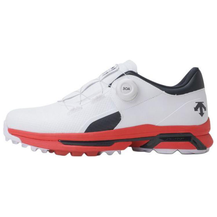 

DESCENTE ACMT PRO Slip Resistant Abrasion Resistant Low top мужские гольф-ботинки белые