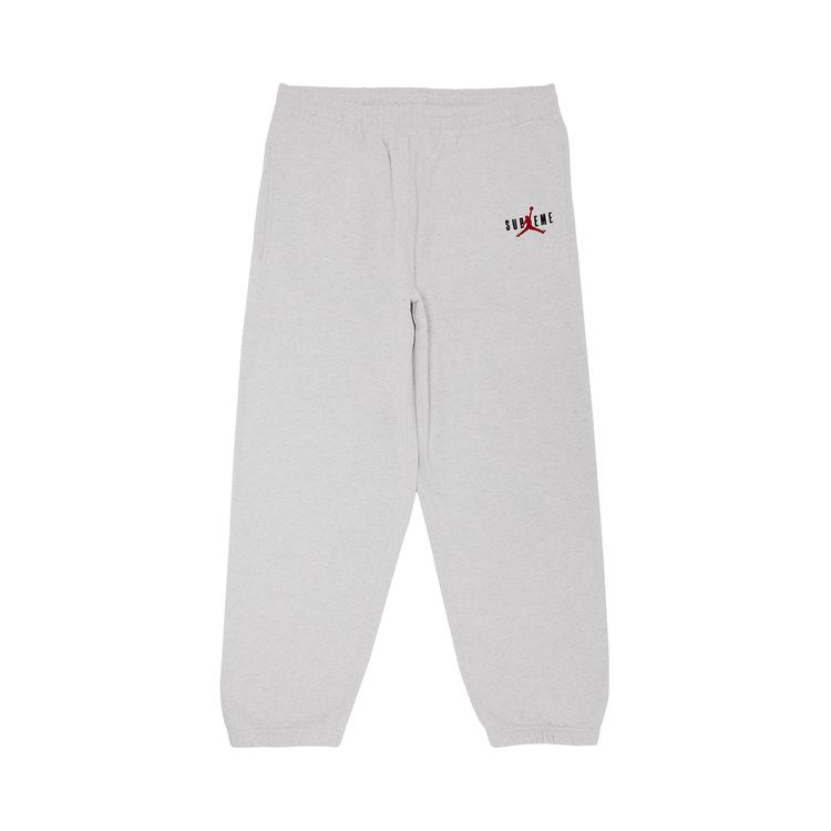 

Спортивные брюки Supreme x Jordan Sweatpant Ash Grey, серый