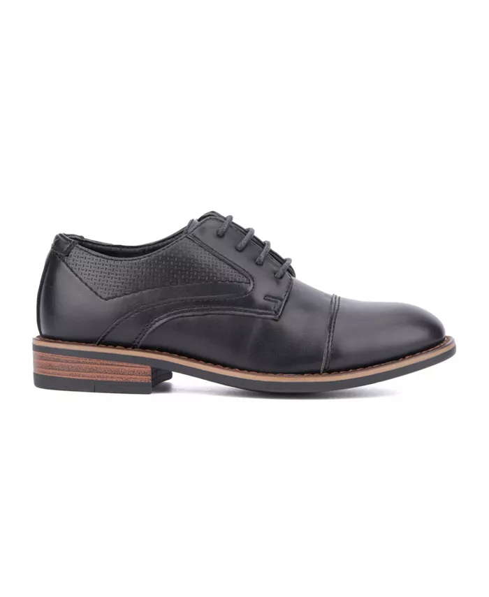 Туфли оксфорды с перфорацией Big Boys Georgie Cap Toe Dress XRAY, черный — фото 2