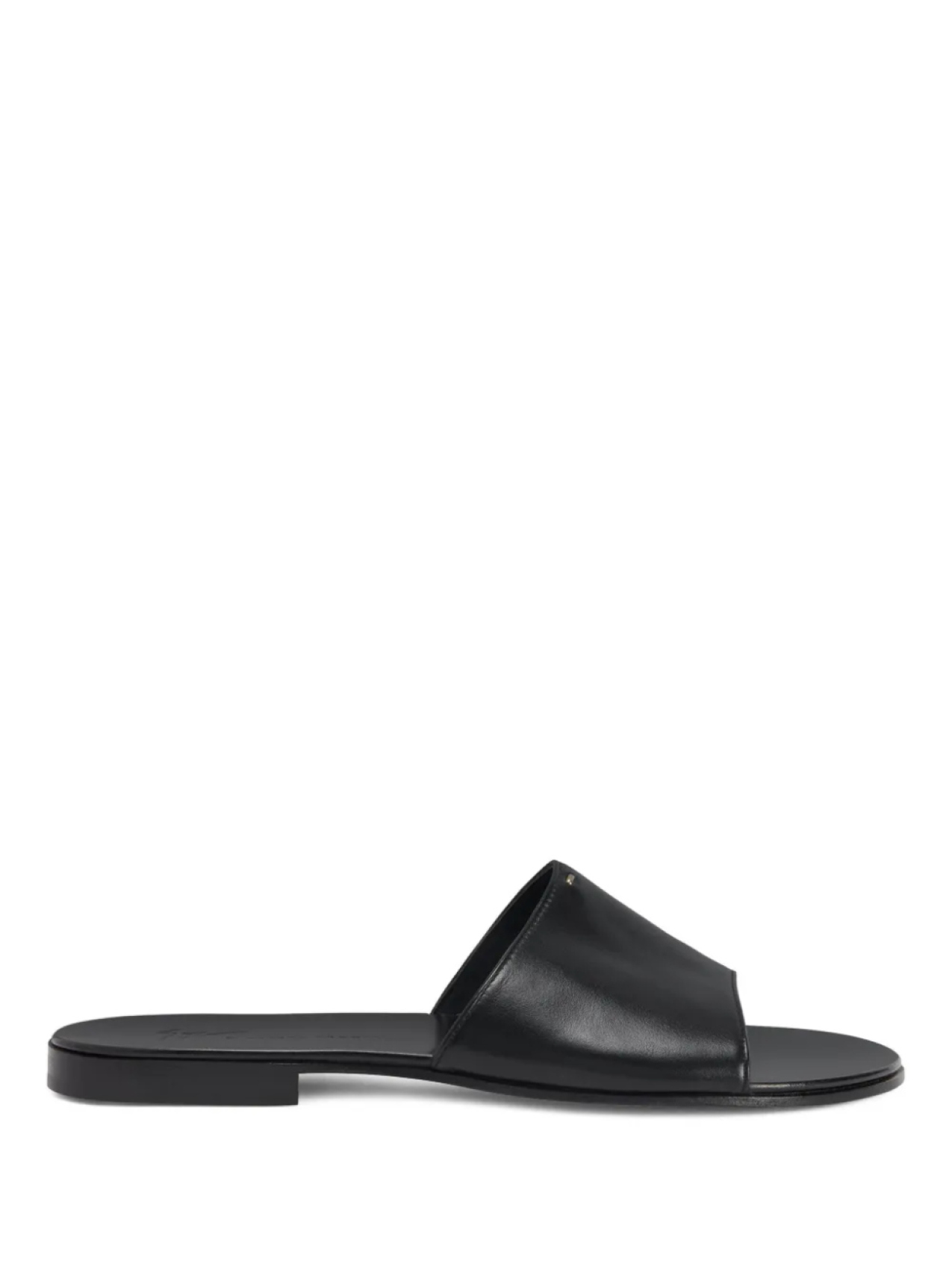 

Кожаные шлепанцы Adrien Giuseppe Zanotti, черный