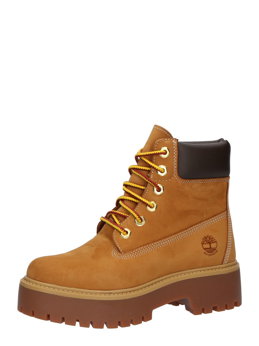 Ботильоны на шнуровке TIMBERLAND Stone Street, Sepia/Dark brown