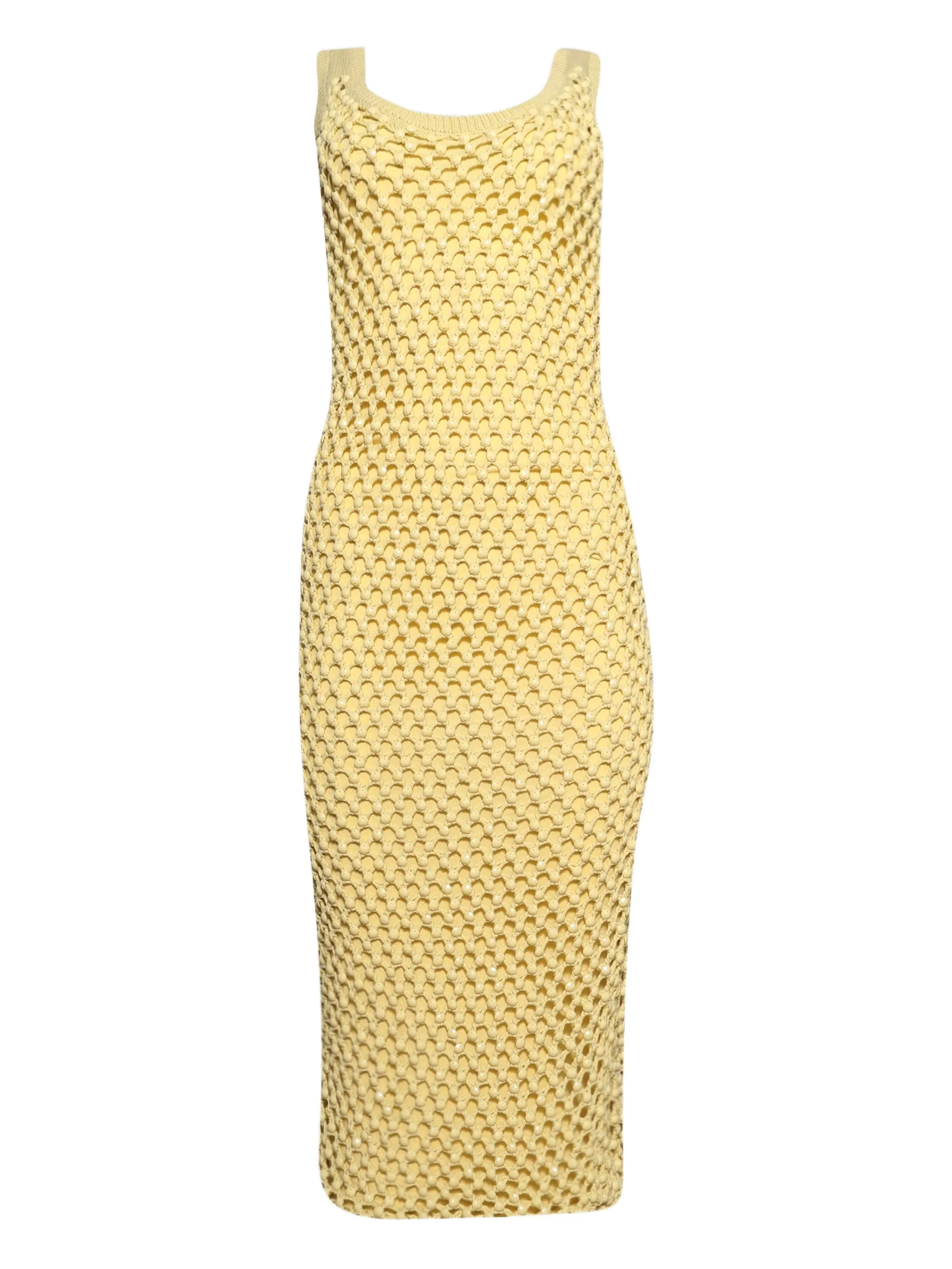 

Платье миди Emin с U-образным вырезом Diotima, желтый