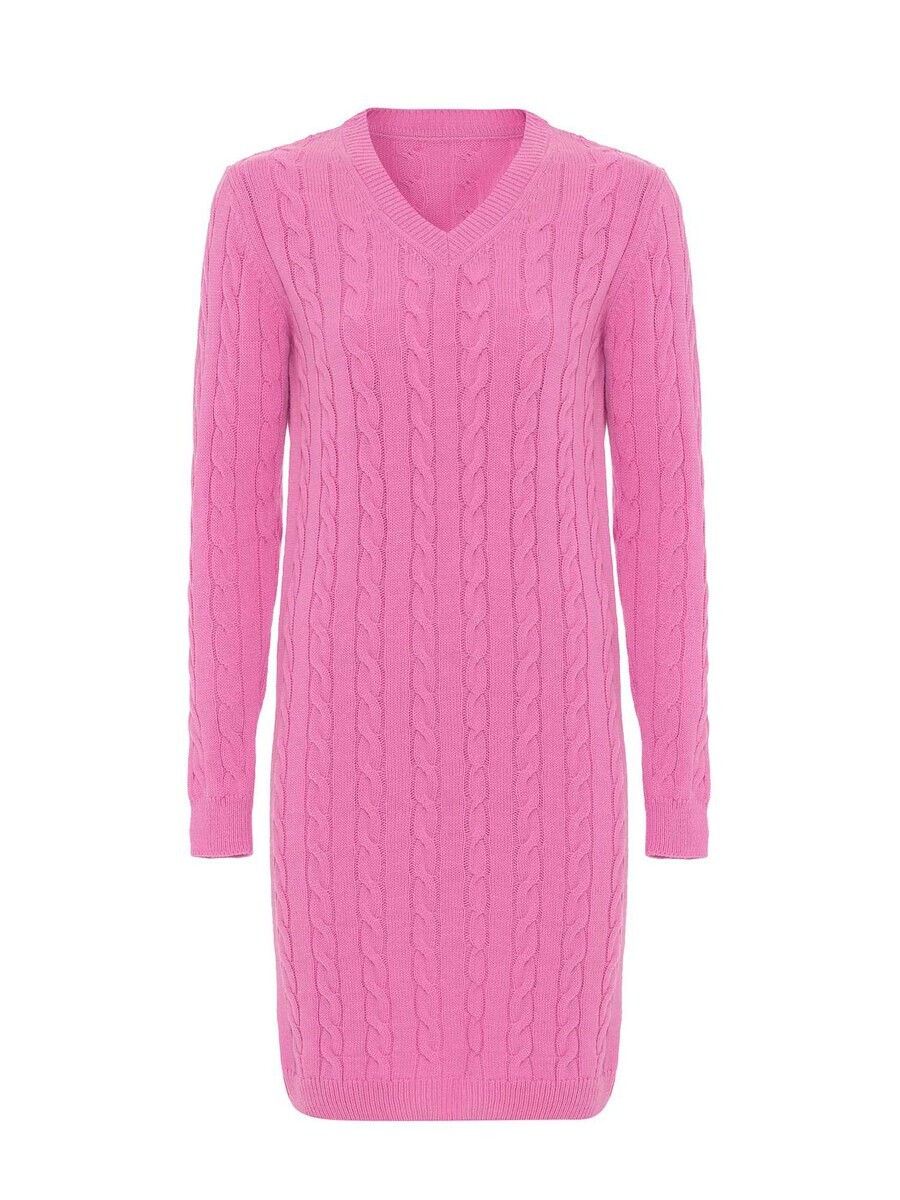 

Вязаное платье Moxx Paris Knitted dress Paulina, розовый