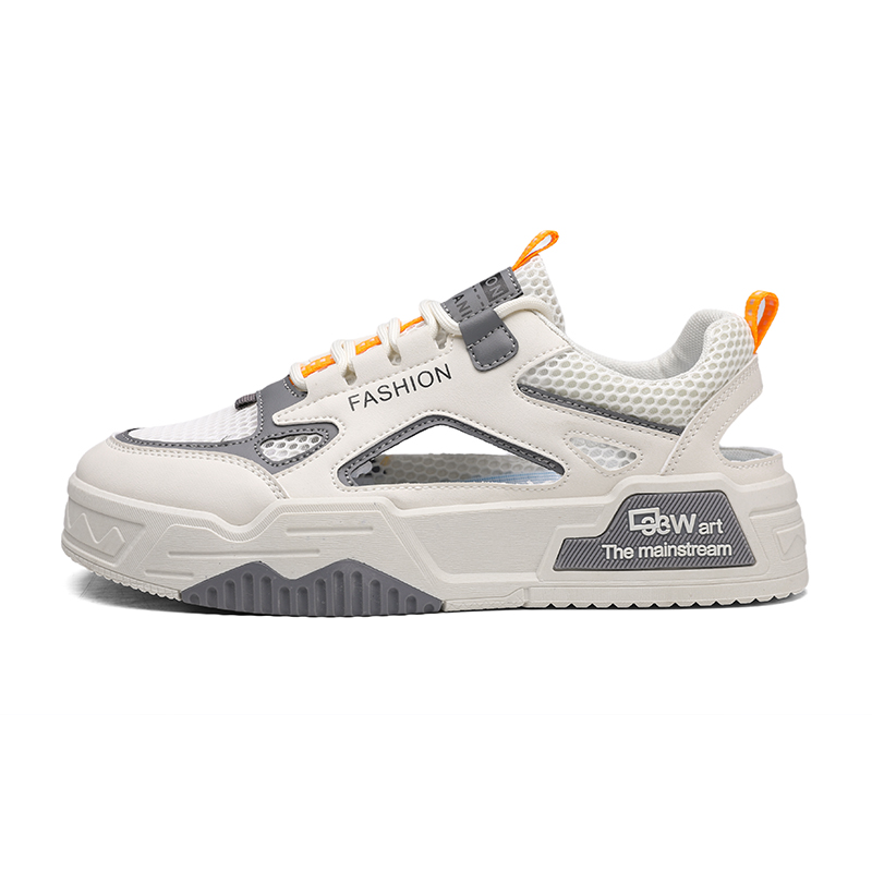 

Износостойкие дышащие низкие скейтбордские туфли для мужчин NMR, бежевый