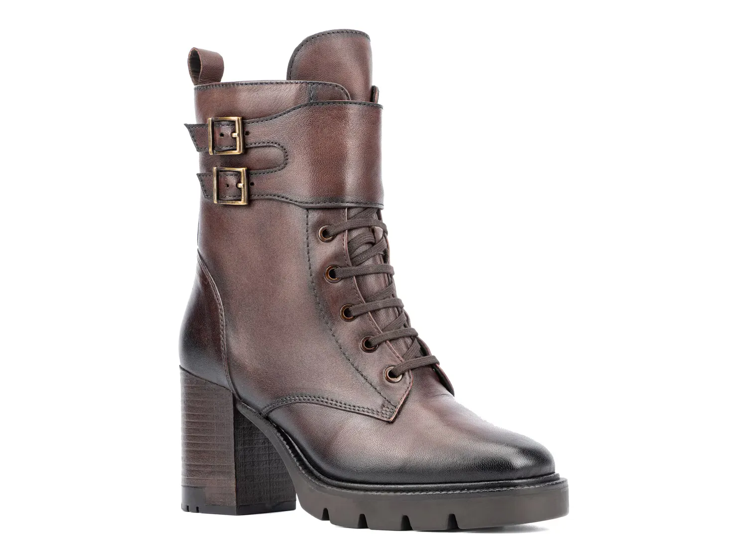 

Ботильоны Elizabeth Platform Bootie Vintage Foundry Co, темно-коричневый
