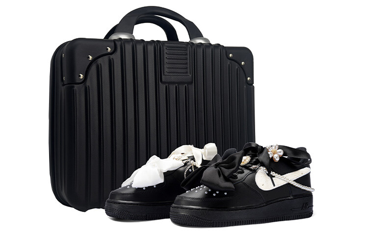 

Кроссовки Nike Air Force 1 Skateboard Shoes Women's Low-Top Black White