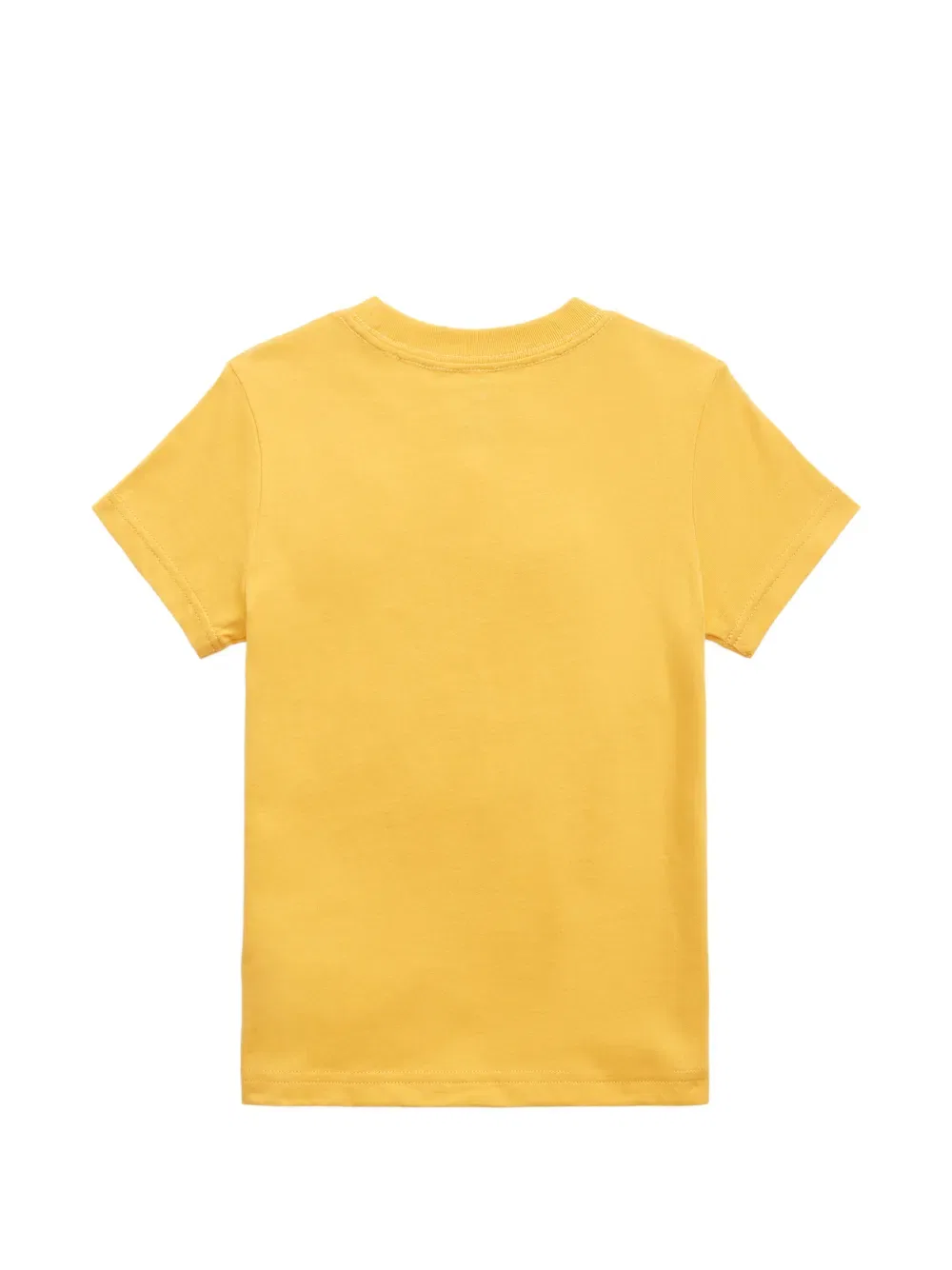 Футболка с логотипом Polo Ralph Lauren Kids, желтый — фото 2