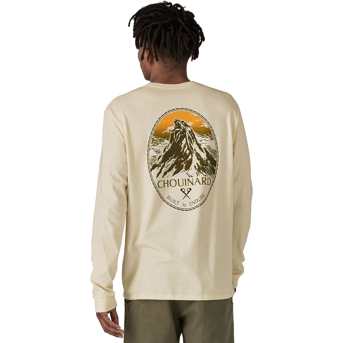 

Футболка с длинным рукавом Chouinard crest Patagonia, белый