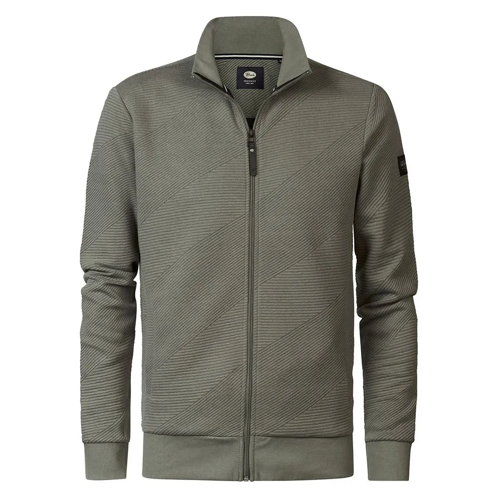 

Толстовка Petrol Industries M-3040-SWC315 half zip, зеленый