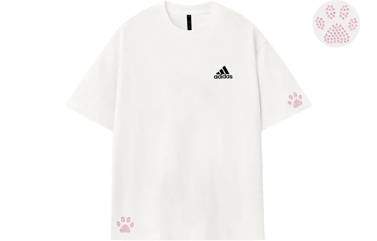 Футболка хлопковая MUST HAVES Adidas экрю — фото 3