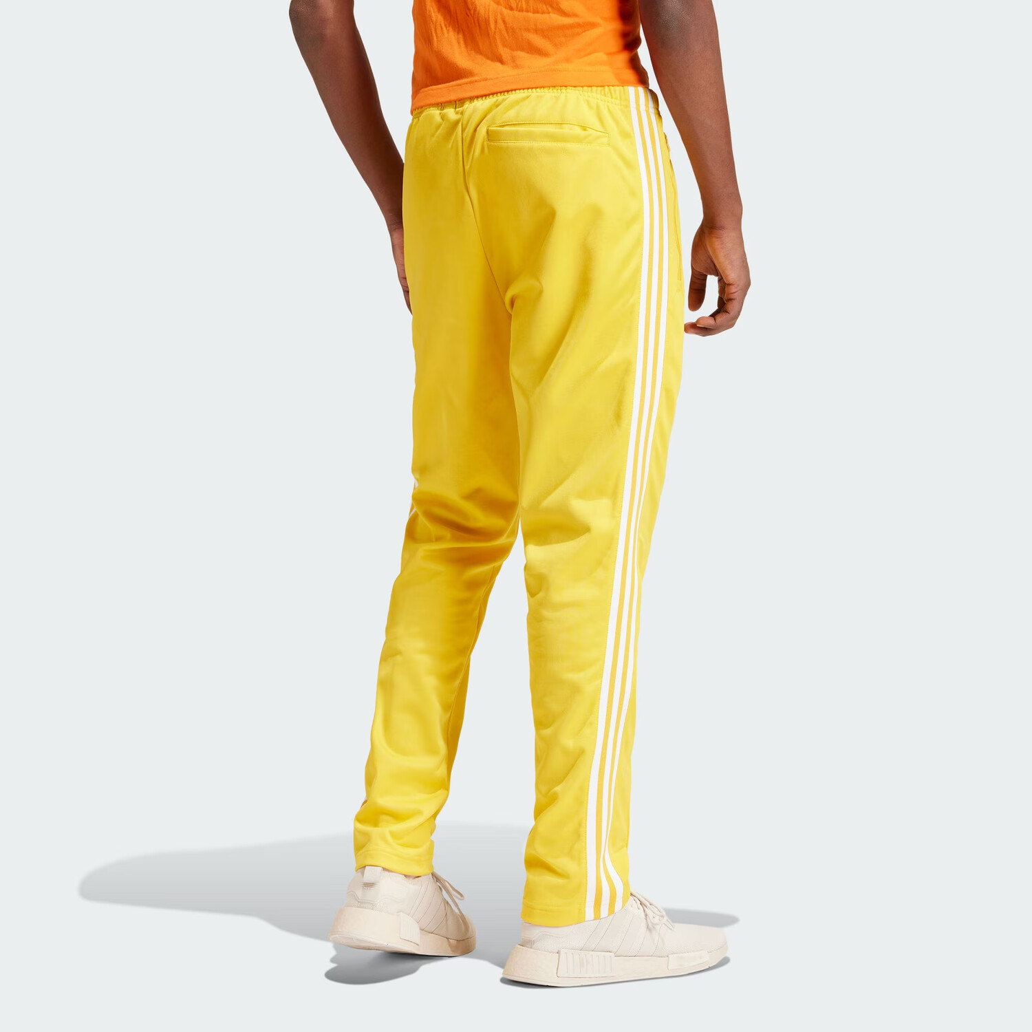 Adicolor трикотажные спортивные штаны мужские солнечно-желтые Adidas Originals, желтый — фото 3
