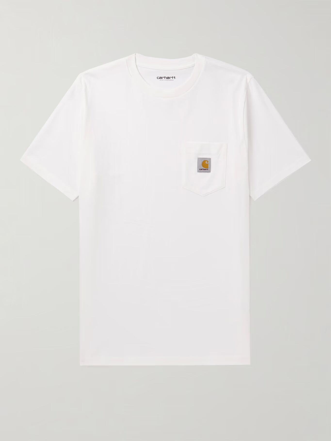 

Футболка из хлопкового джерси с логотипом CARHARTT WIP, белый