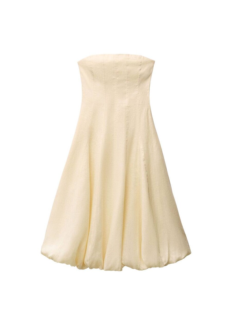 

Коктейльное платье MANGO Alberta, цвет Pastel yellow