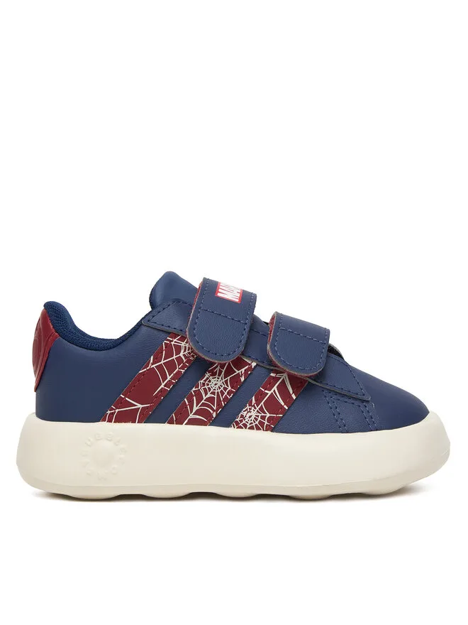 Adidas Кроссовки Marvel Spider-Man Grand Court JS2342 темно-синие