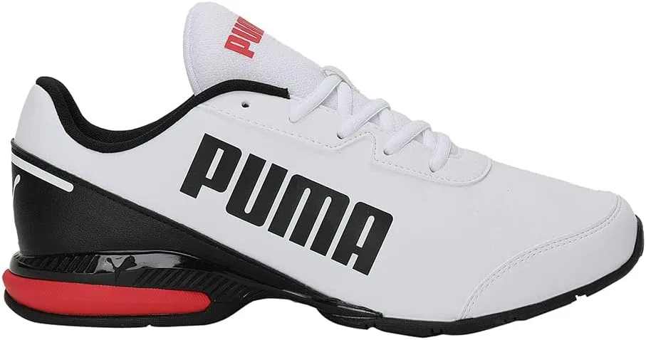 Кроссовки для бега PUMA Equate SL унисекс, Puma White Puma Black High Risk Red — фото 4