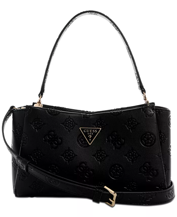 

Маленькая сумка через плечо с логотипом Tisha GUESS, черный