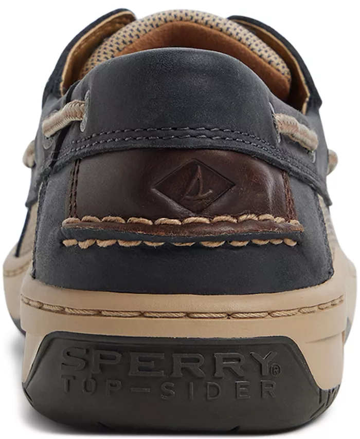 Мужские лодочные туфли Billfish с тремя парами люверсов Sperry, синий — фото 3