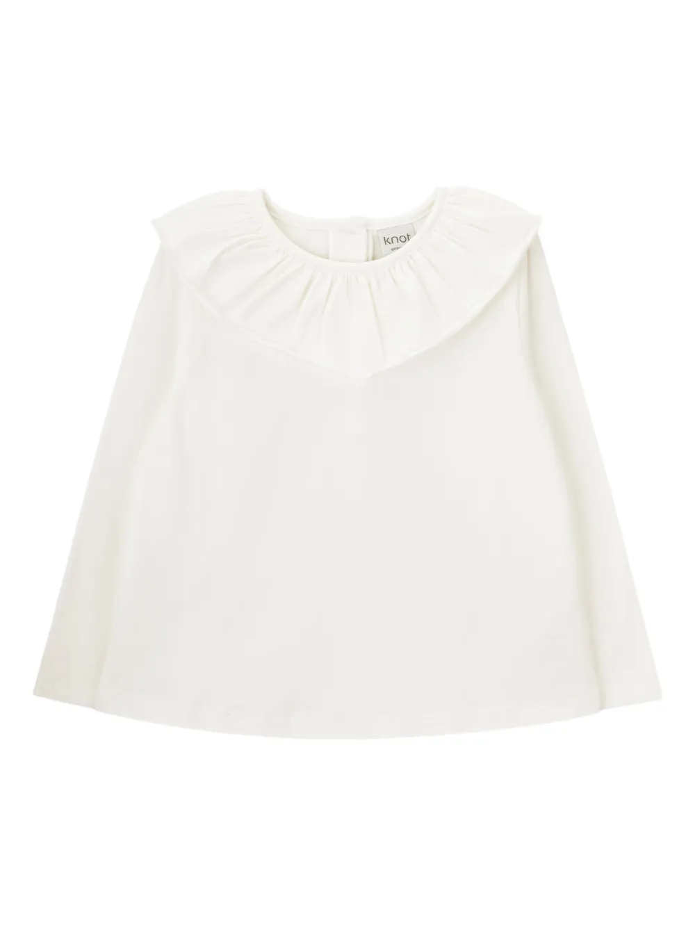 

Футболка Abby с оборками Knot, белый