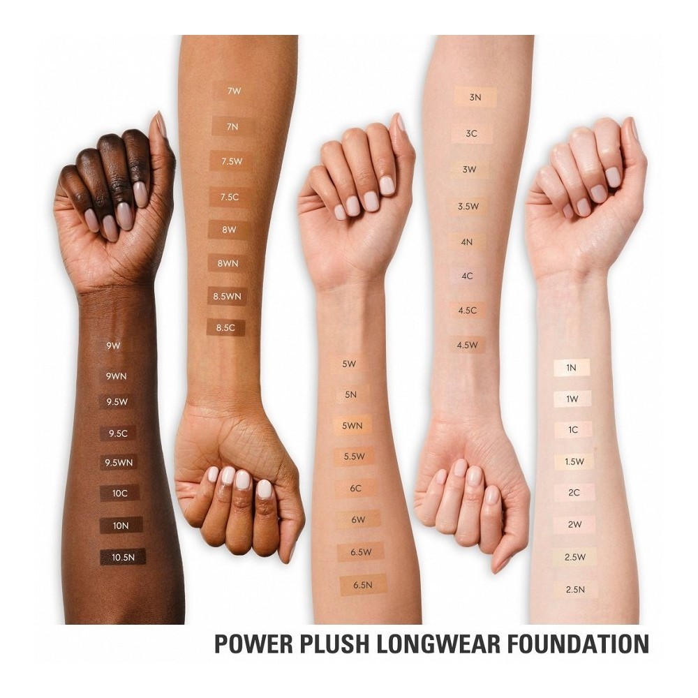 Тональный крем Power plush longwear foundation Kylie Cosmetics, nr. 1w, 30 мл — фото 4