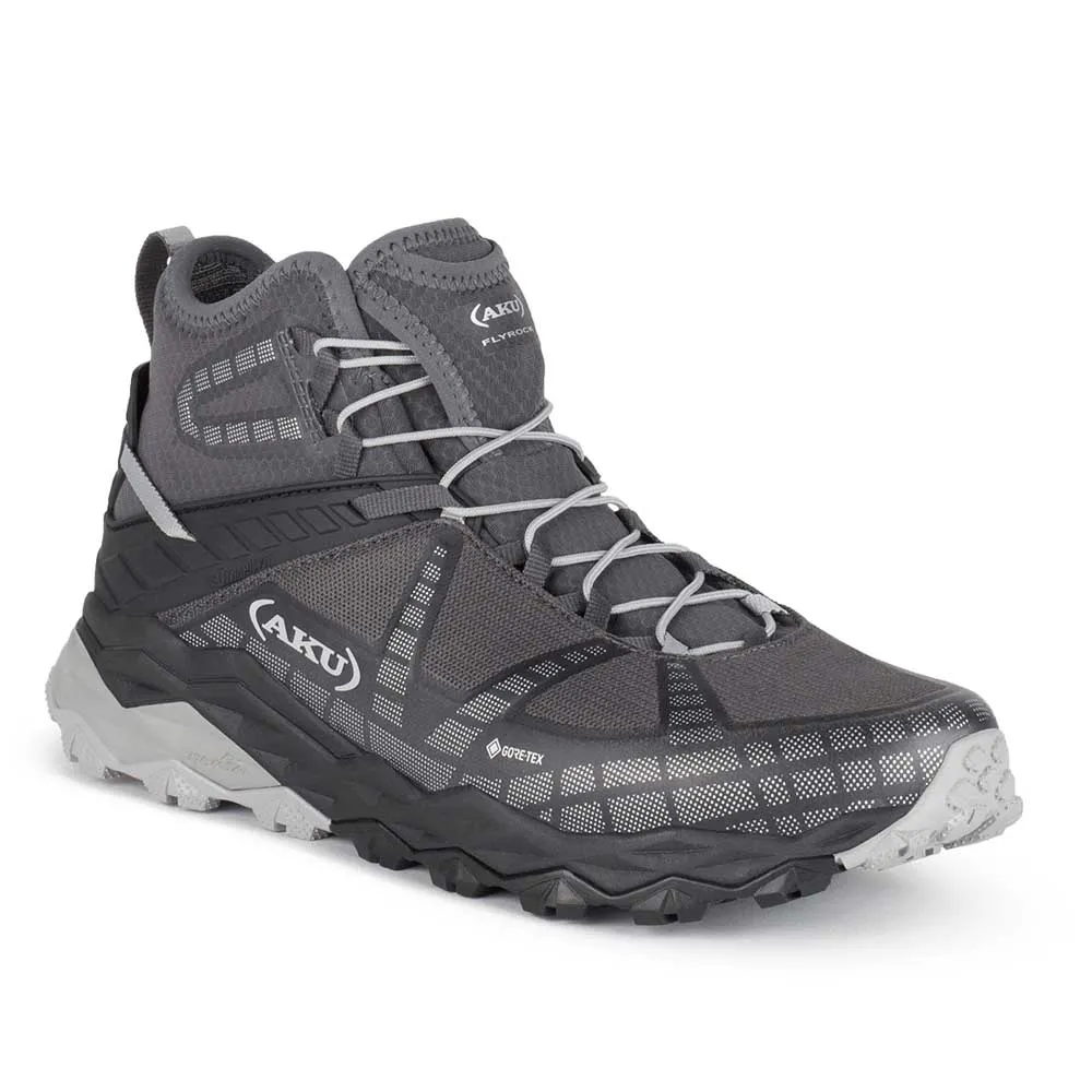 

Походные ботинки Aku Flyrock Mid Goretex, серый