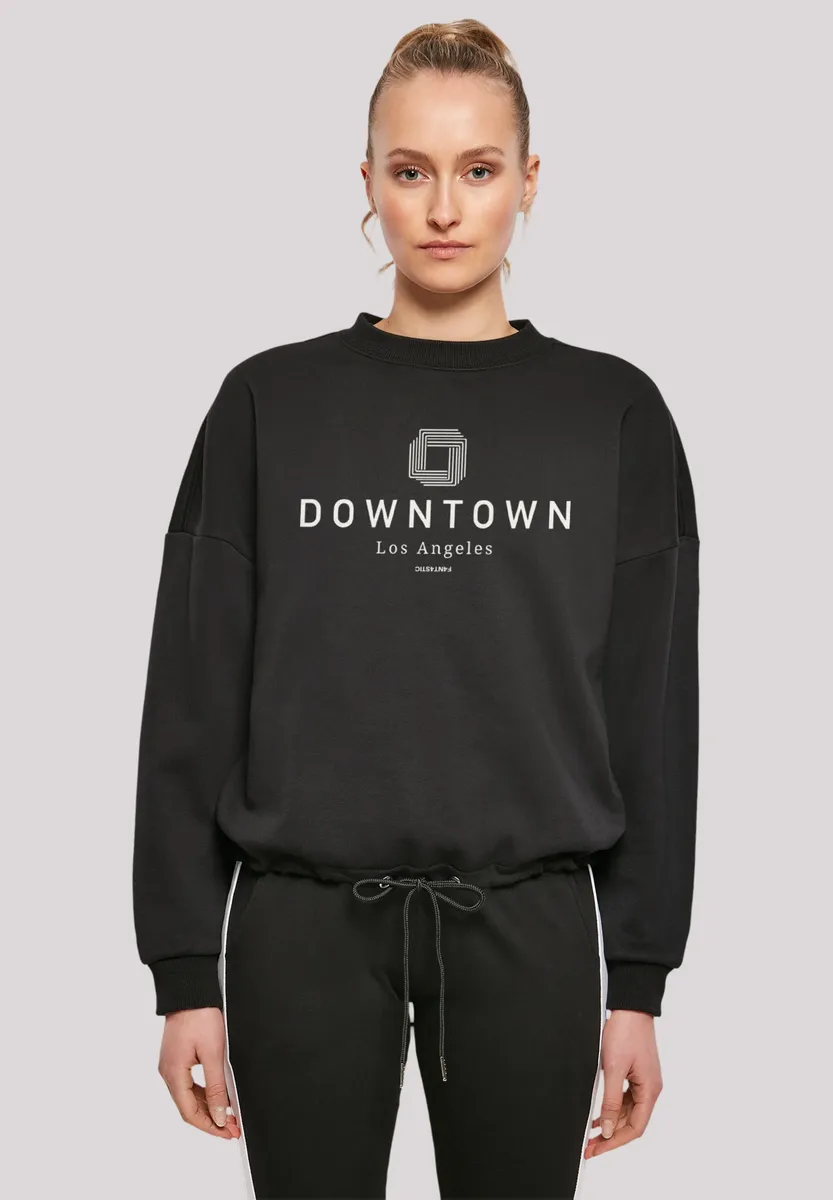 

Толстовка F4NT4STIC "Downtown LA", принт, черный