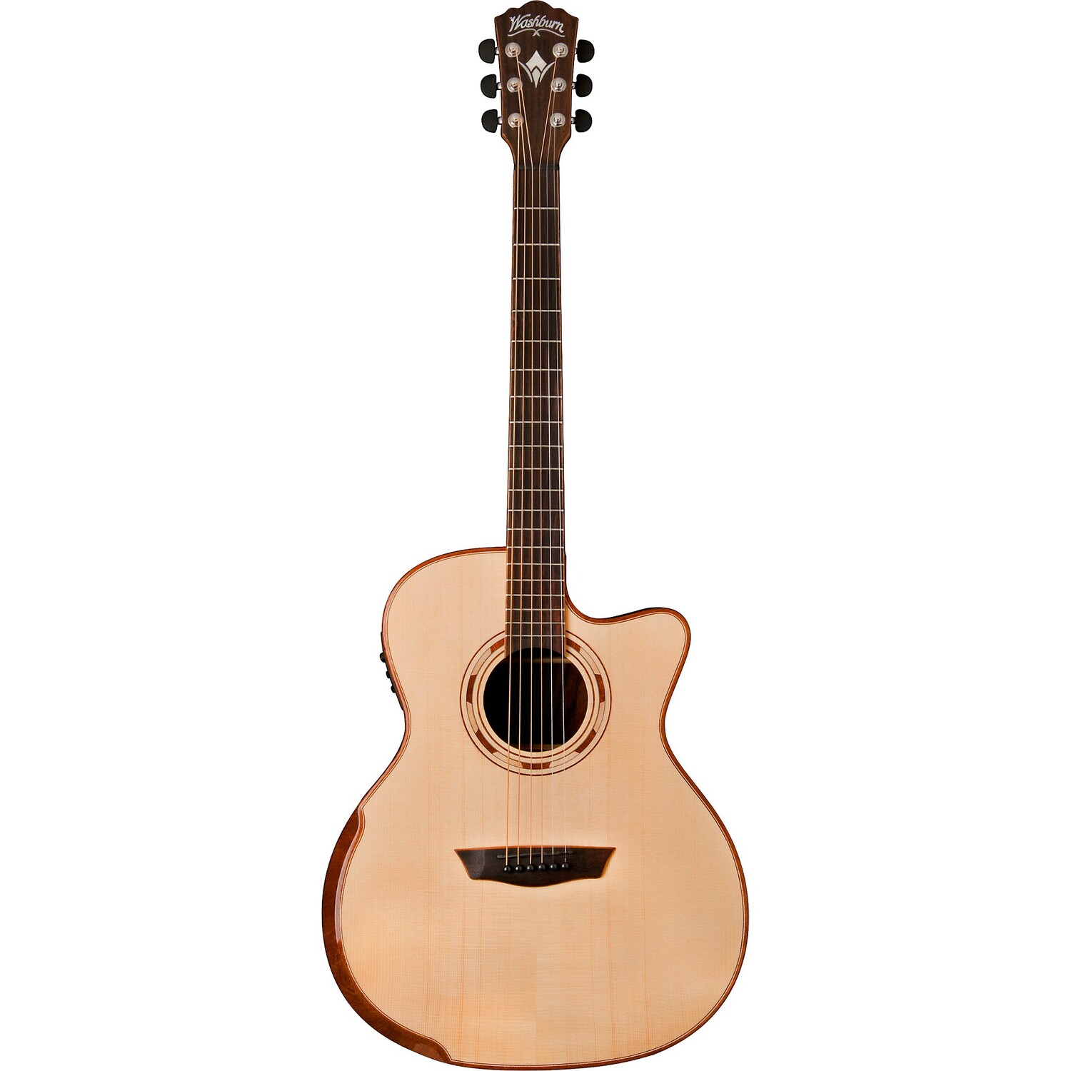 

Акустически-электрическая гитара Washburn WCG25SCE серии Comfort