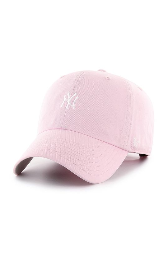 

Брендовая кепка New York Yankees 47- 47brand, розовый