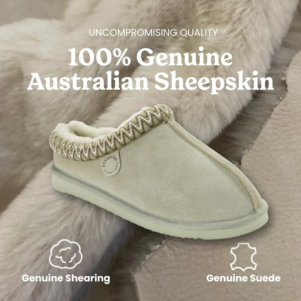 Клогги Fireside от Dearfoams для мужчин Grafton Shearling для дома и улицы Fireside by Dearfoams — фото 2