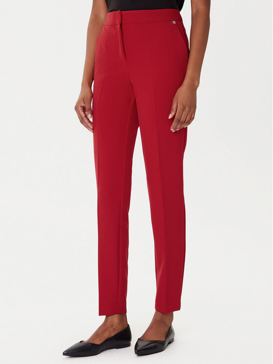 

Брюки slim fit Hagonia-1 50539991 Hugo, красный