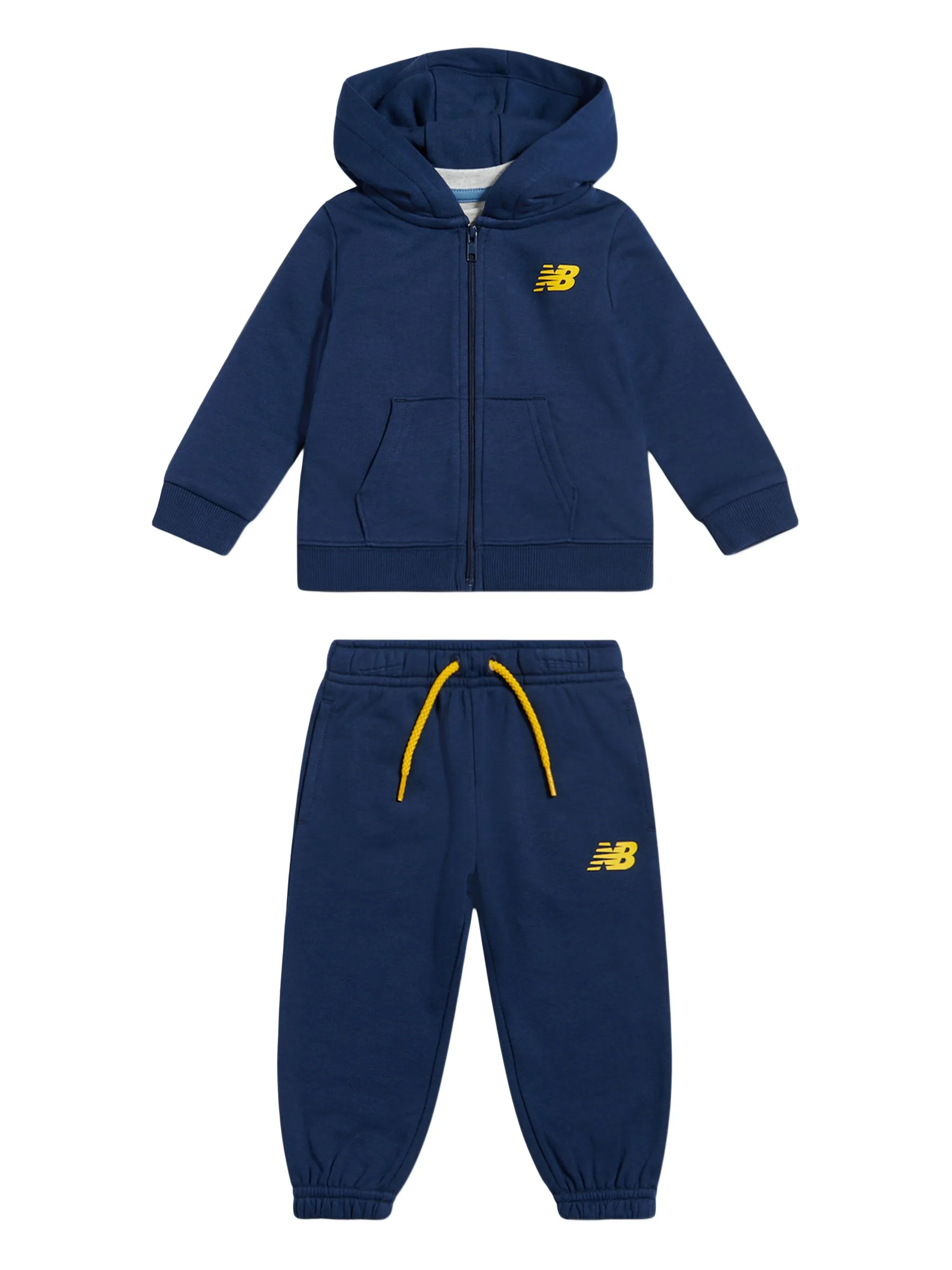 

Спортивный костюм на молнии с логотипом New Balance Kids, синий
