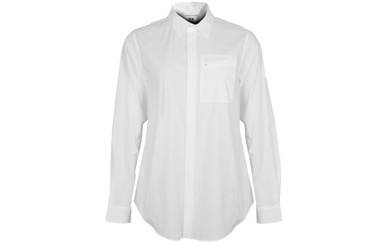 

Рубашка Y 3 с накладным карманом на груди Y-3, белый