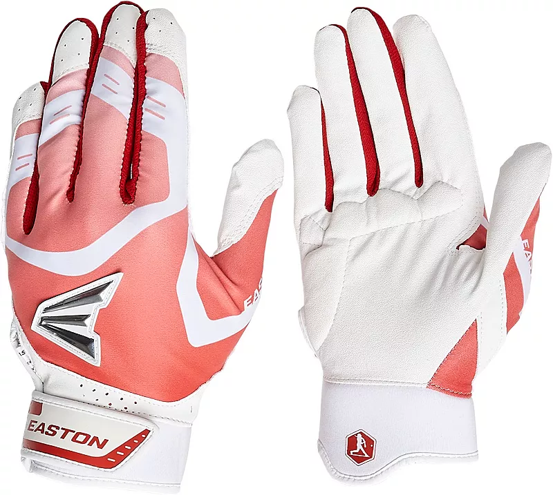 

Женские перчатки для софтбола Easton Gametime Elite Easton Sports, белый/красный