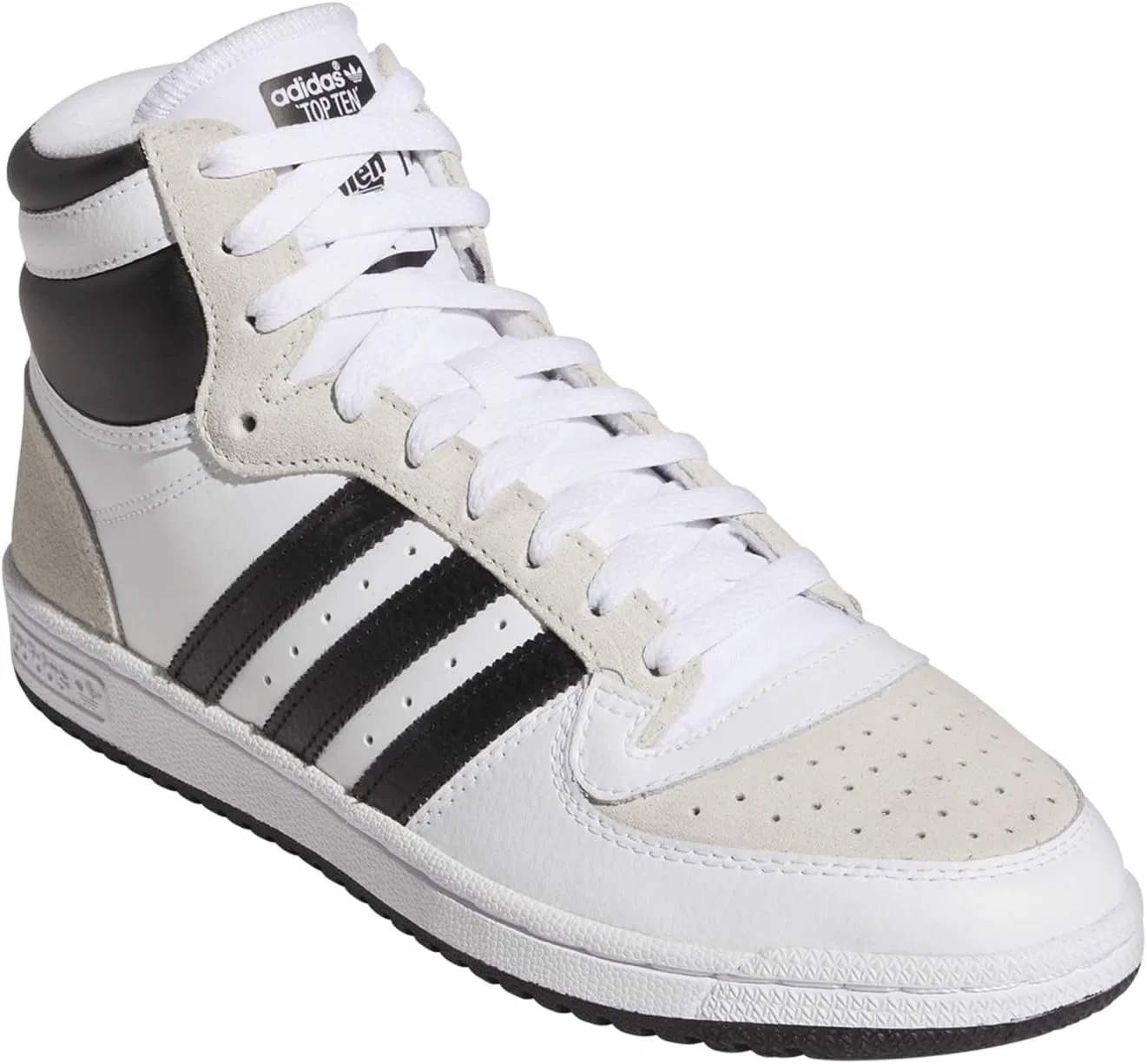 Кроссовки Adidas Men's Top Ten Rb Trainers, Ftwr White Crystal White Core Black — фото 3