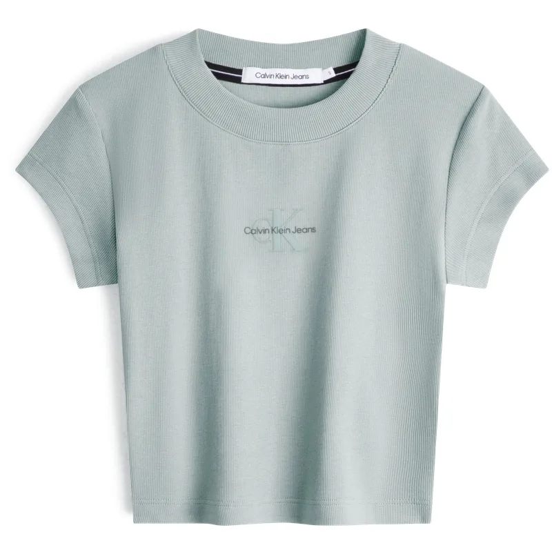 Футболка SS24 Series женская Calvin Klein, PFF-Light Aqua Green