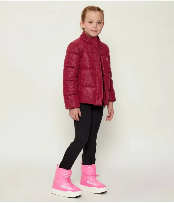 Снежные ботинки Junior Park Tube Glitter Mid Moon Boot, розовый — фото 2