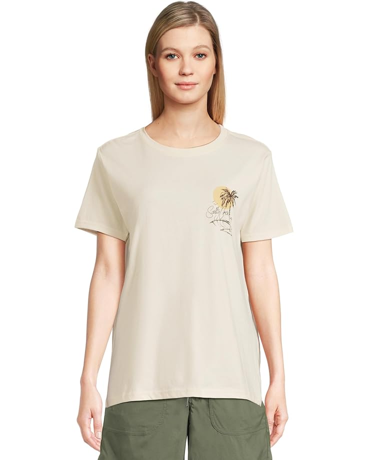 

Футболка Salty Crew Shape Shack Boyfriend Tee, цвет Off White