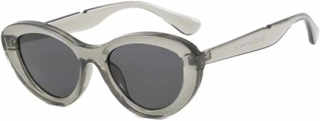 

Солнцезащитные очки с защитой UV400 | Цветные линзы "кошачий глаз" черного цвета | Для женщин и мужчин, для занятий спортом на открытом воздухе и вождения DSVIGF, Gray Gray