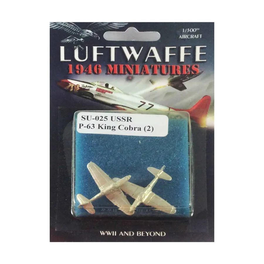 

P-63 Королевская Кобра, Luftwaffe 1946 Miniatures - Soviet Union (1:300)