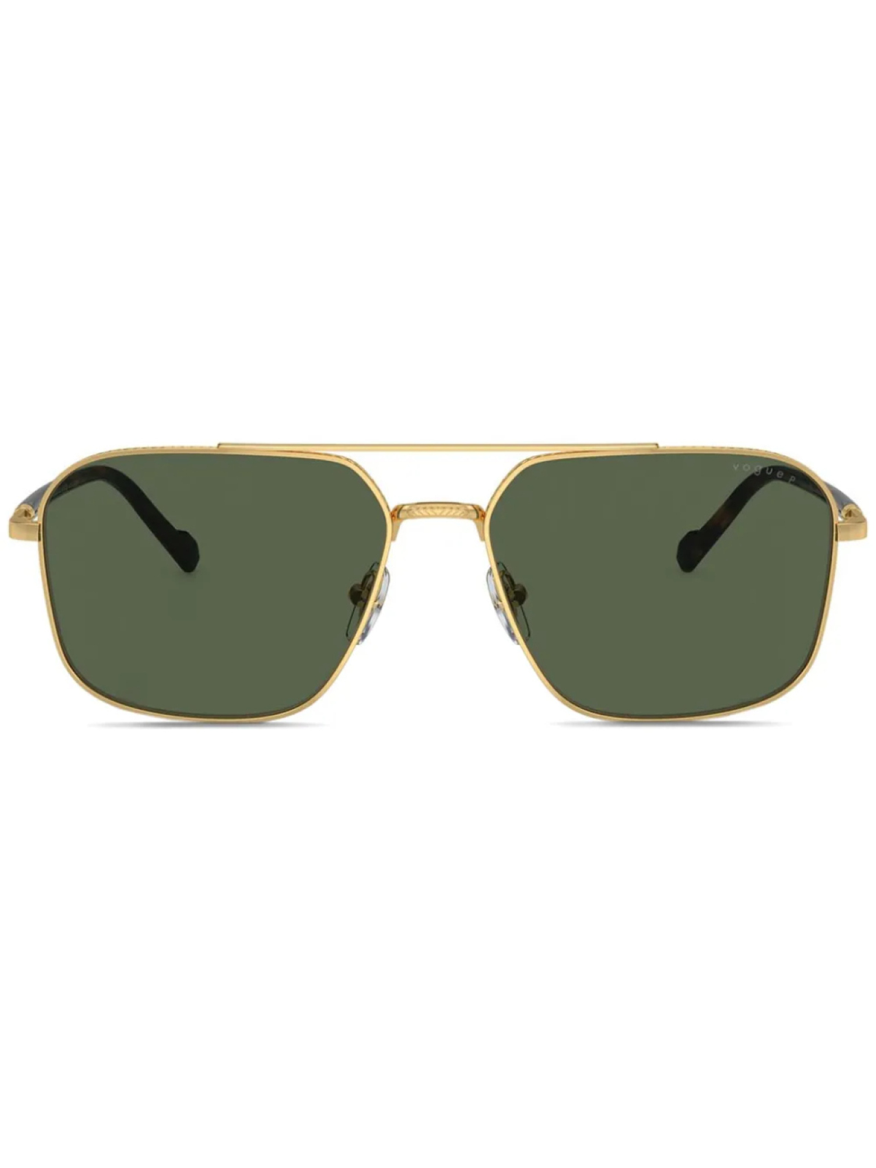 

Vogue Eyewear солнцезащитные очки в квадратной оправе, золотой