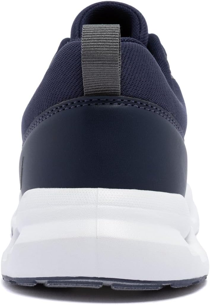 Мужские кроссовки Nautica для бега, спортивные, модные, с шнуровкой, мягкие для тренировок, тенниса - с амортизацией, дышащие, легкие и удобные, Navy Charcoal-bolang — фото 3