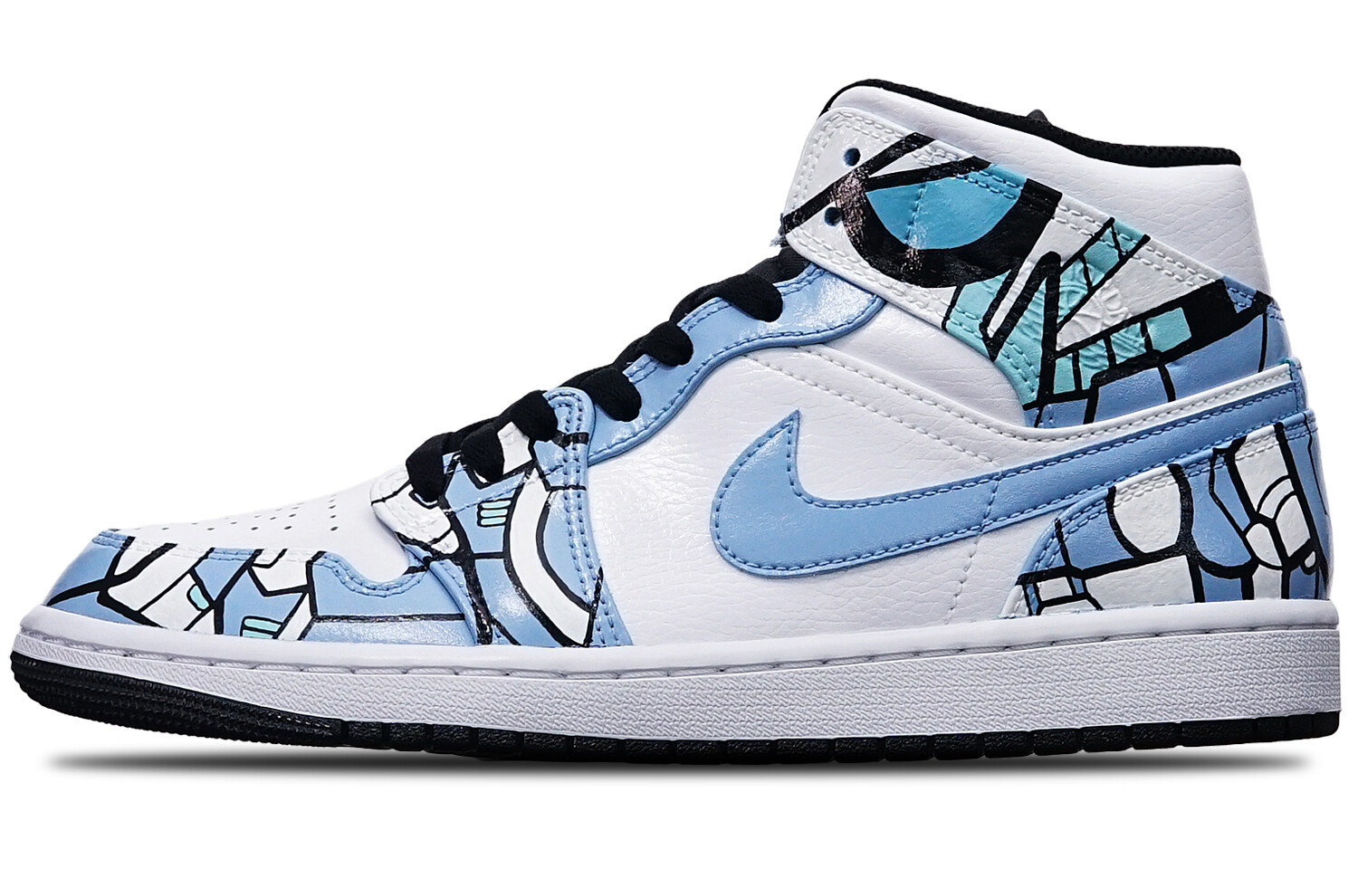 

Jordan Air Jordan 1 винтажные баскетбольные кроссовки мужские, Sky Blue