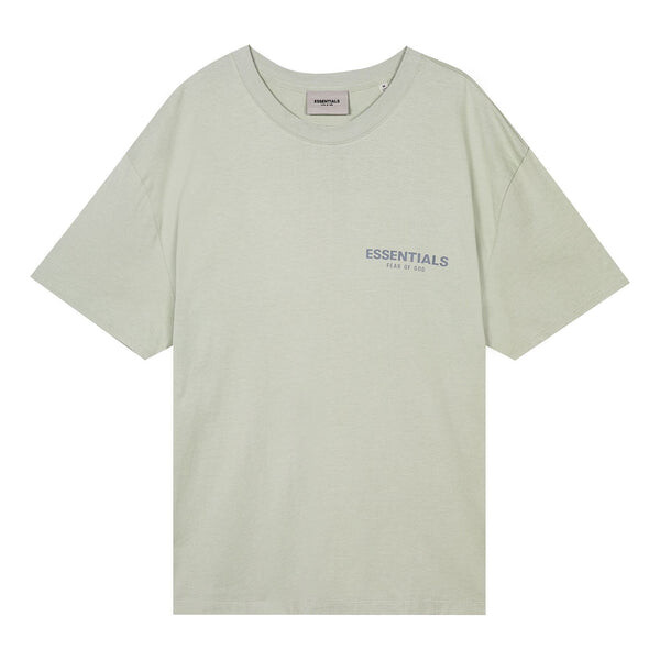 

Футболка ss21 t-shirt concrete green Fear Of God Essentials, зеленый