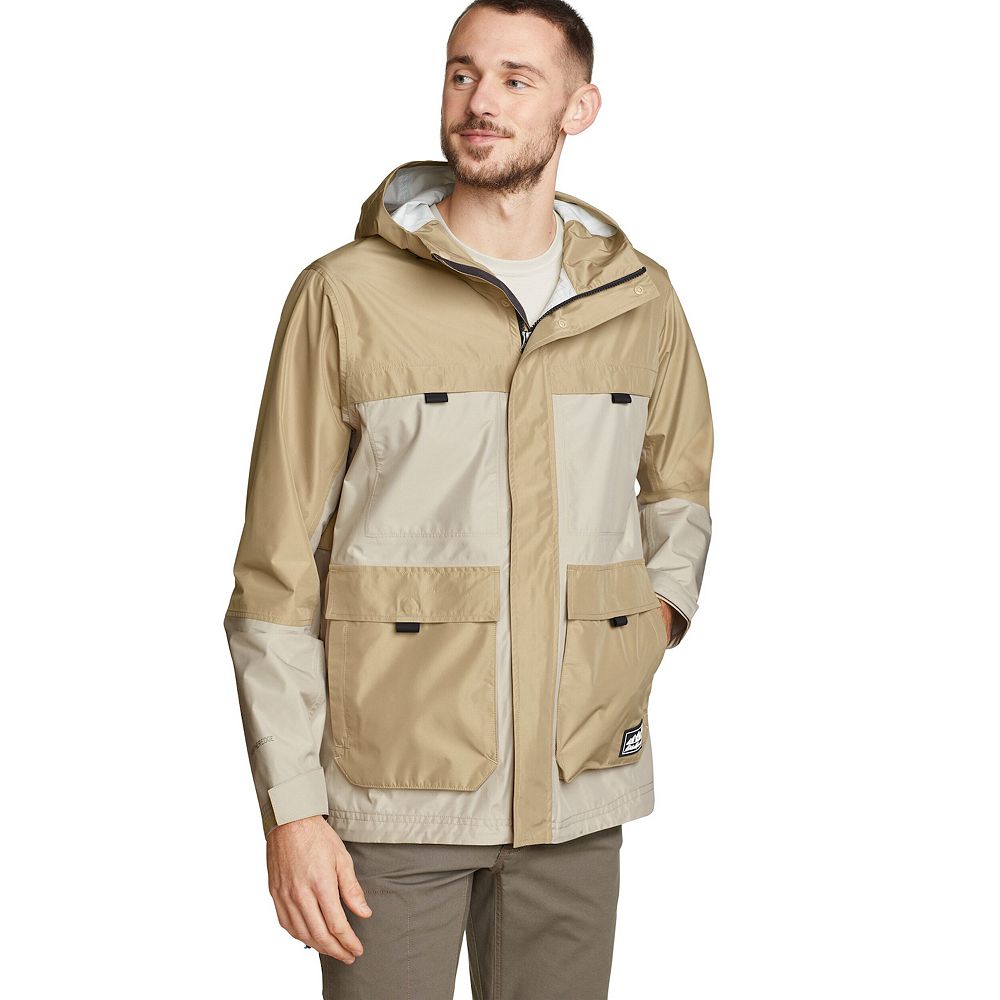 

Мужская легкая куртка с капюшоном Eddie Bauer Rainpac Rainpac, цвет Light Khaki