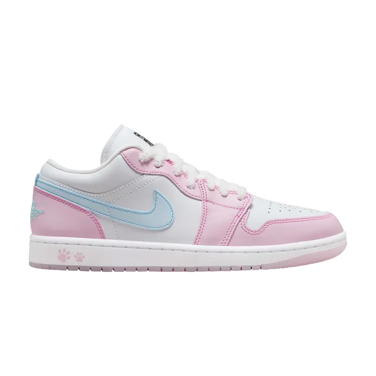 

Кроссовки Wmns Air Jordan 1 Low SE, цвет Paw Print